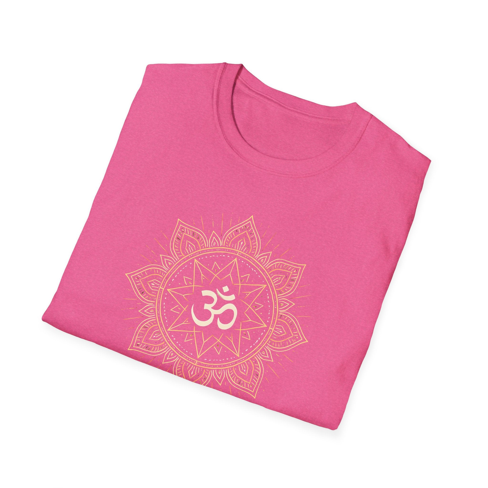 Golden Om Mandala T-Shirt
