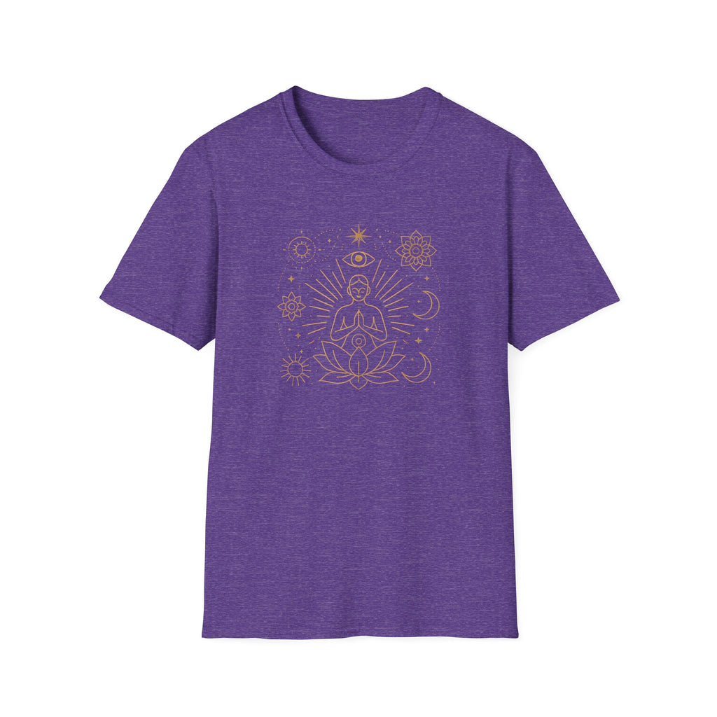 Celestial lotus meditation T-Shirt