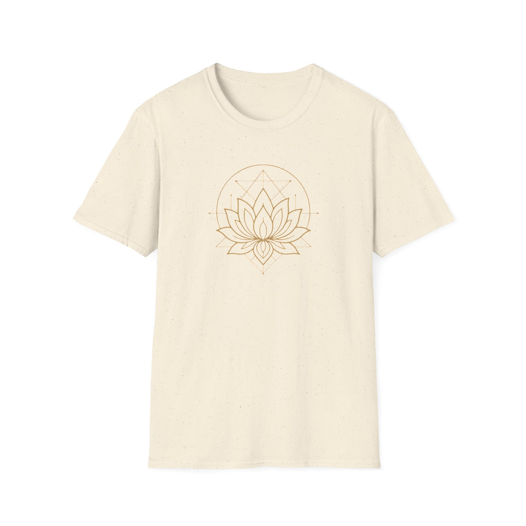 Golden lotus mandala T-Shirt