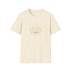 Golden lotus mandala T-Shirt