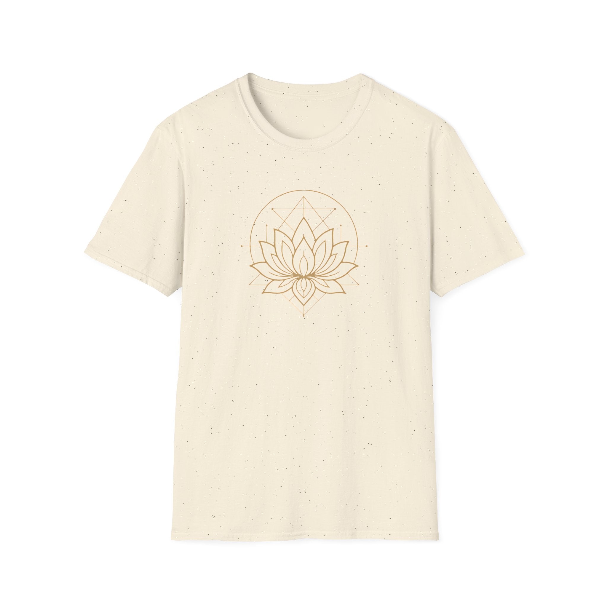 Golden lotus mandala T-Shirt