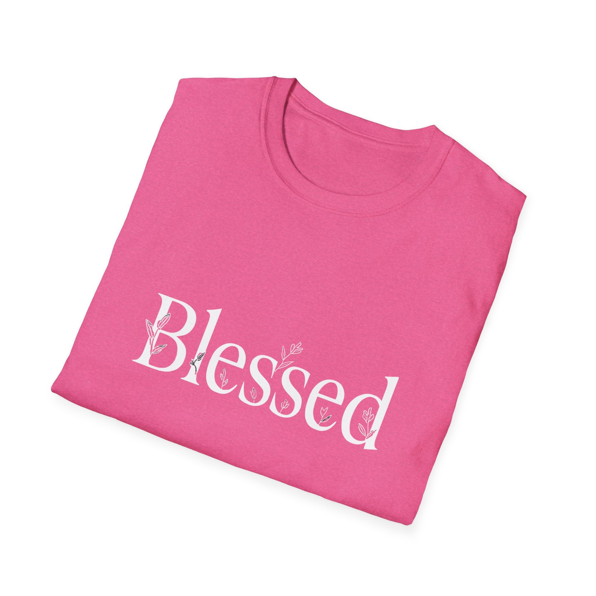 Blessed Floral Logo T-Shirt