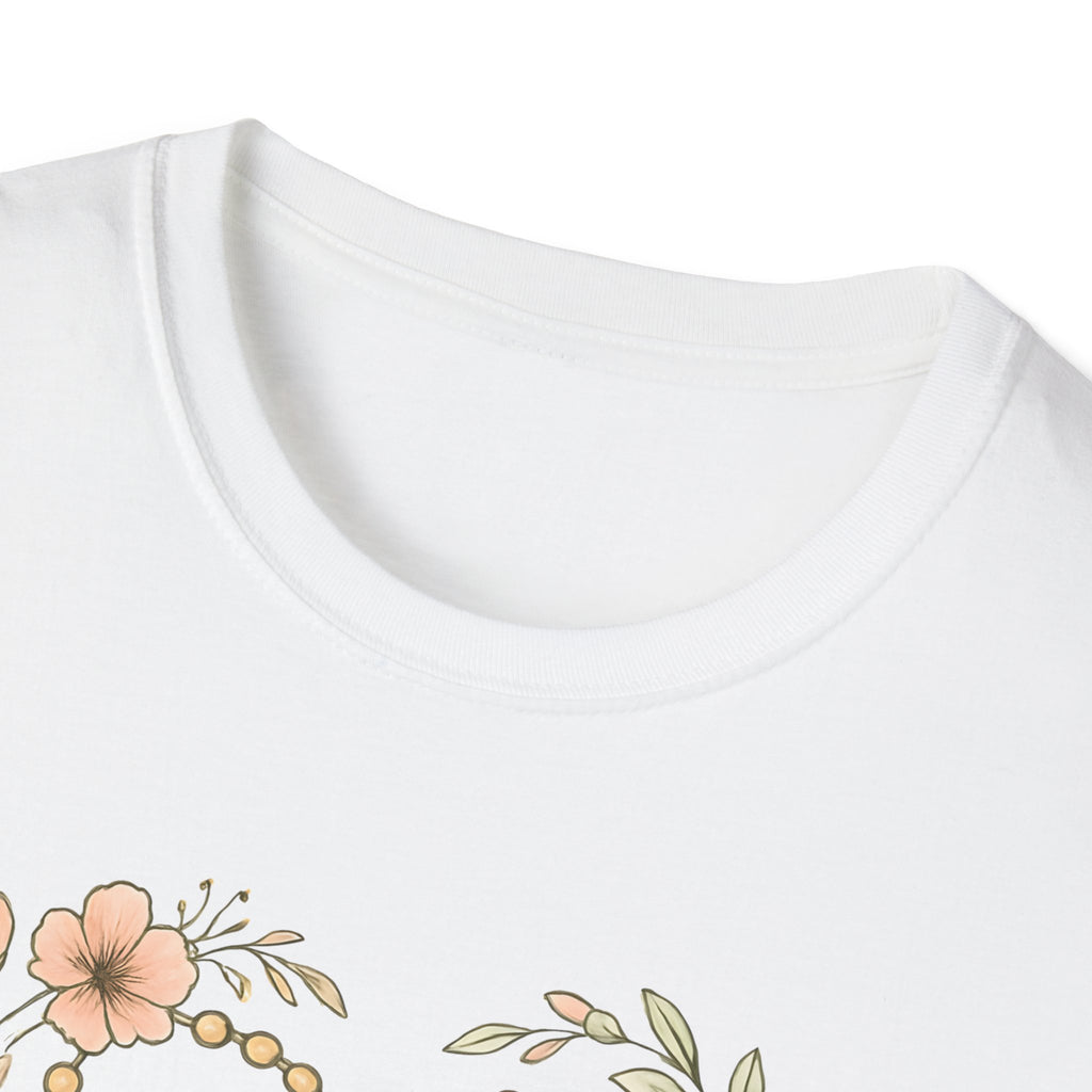 Floral Heart Rosary T-Shirt