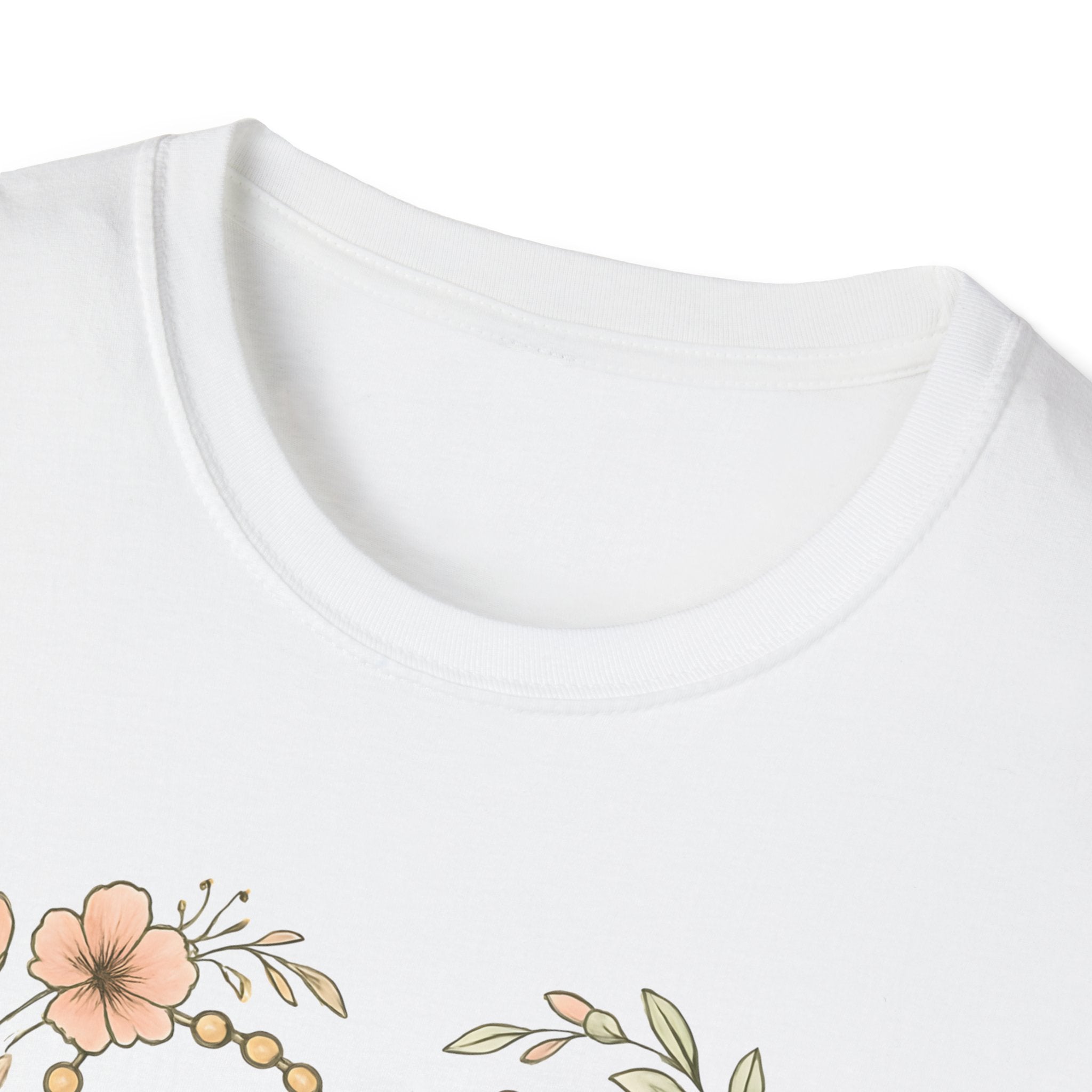 Floral Heart Rosary T-Shirt
