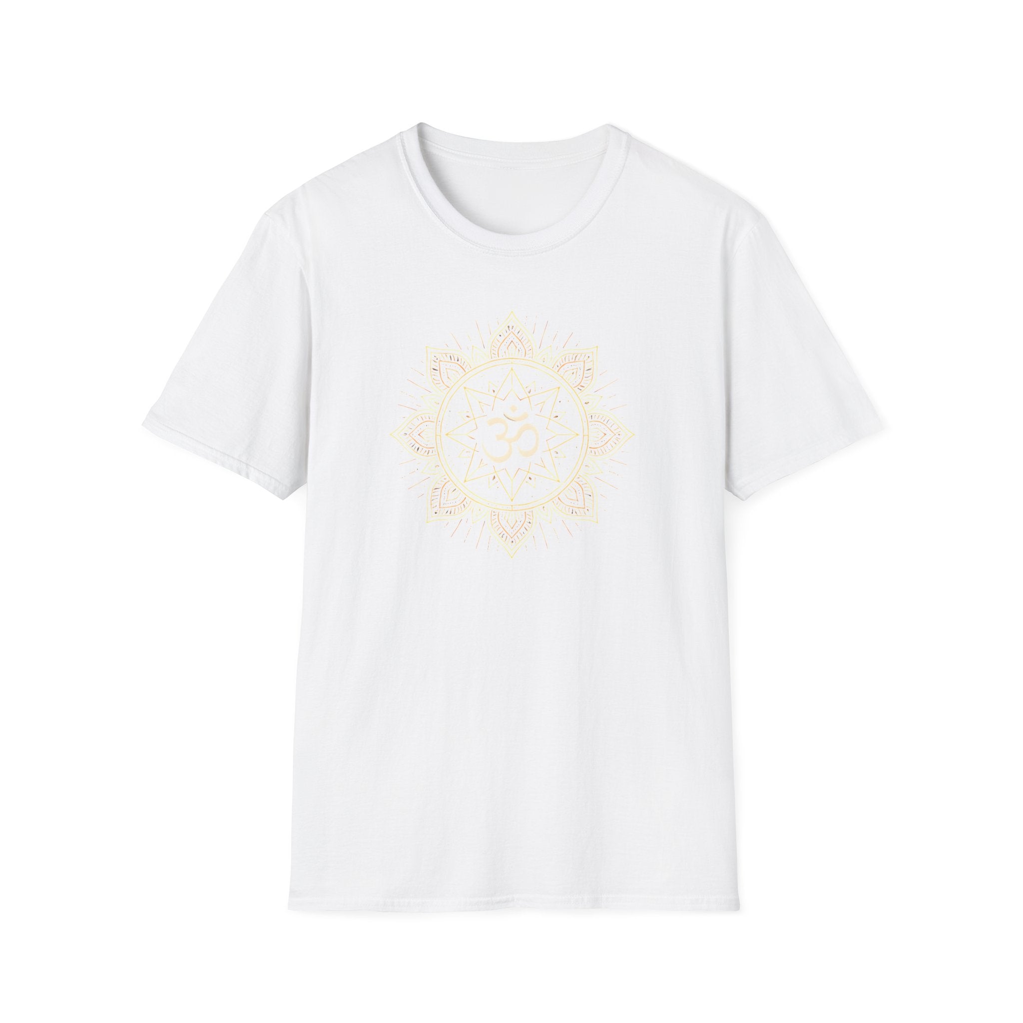 Golden Om Mandala T-Shirt