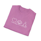 Heart Lotus Meditation T-Shirt