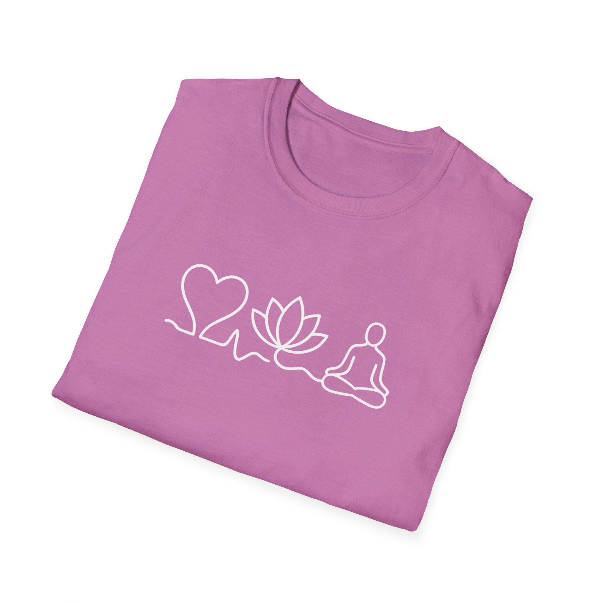 Heart Lotus Meditation T-Shirt