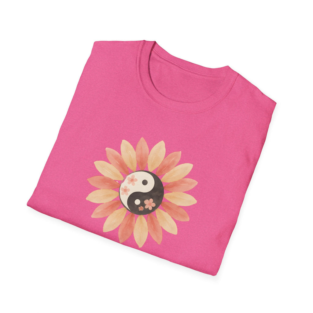 Yin Yang Flower T-Shirt