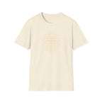 Radiant gold cross T-Shirt
