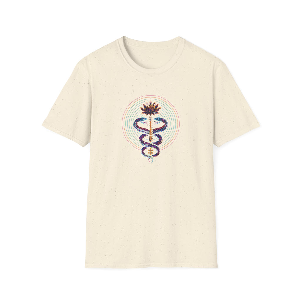 Serpents Around Lotus T-Shirt