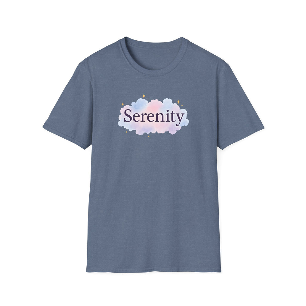 Serenity Cloud Illustration T-Shirt