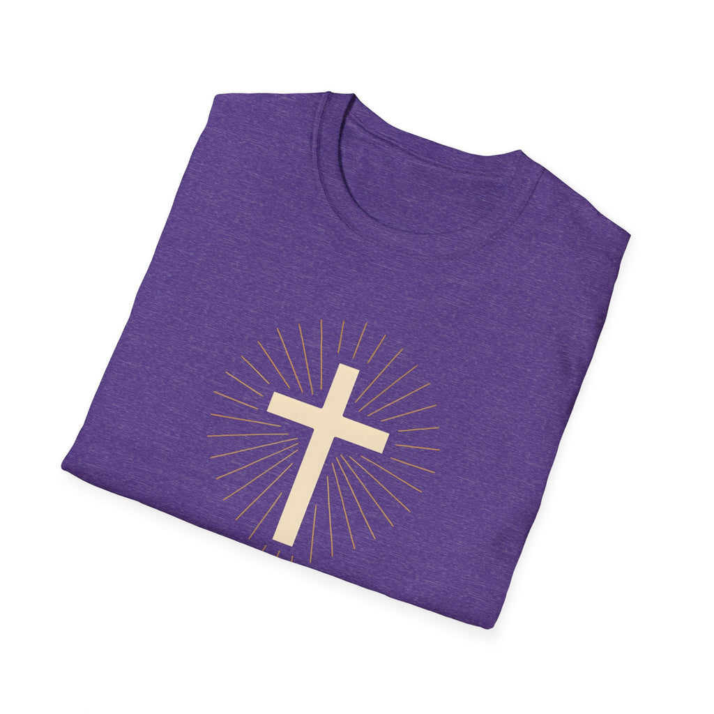 Radiant gold cross T-Shirt