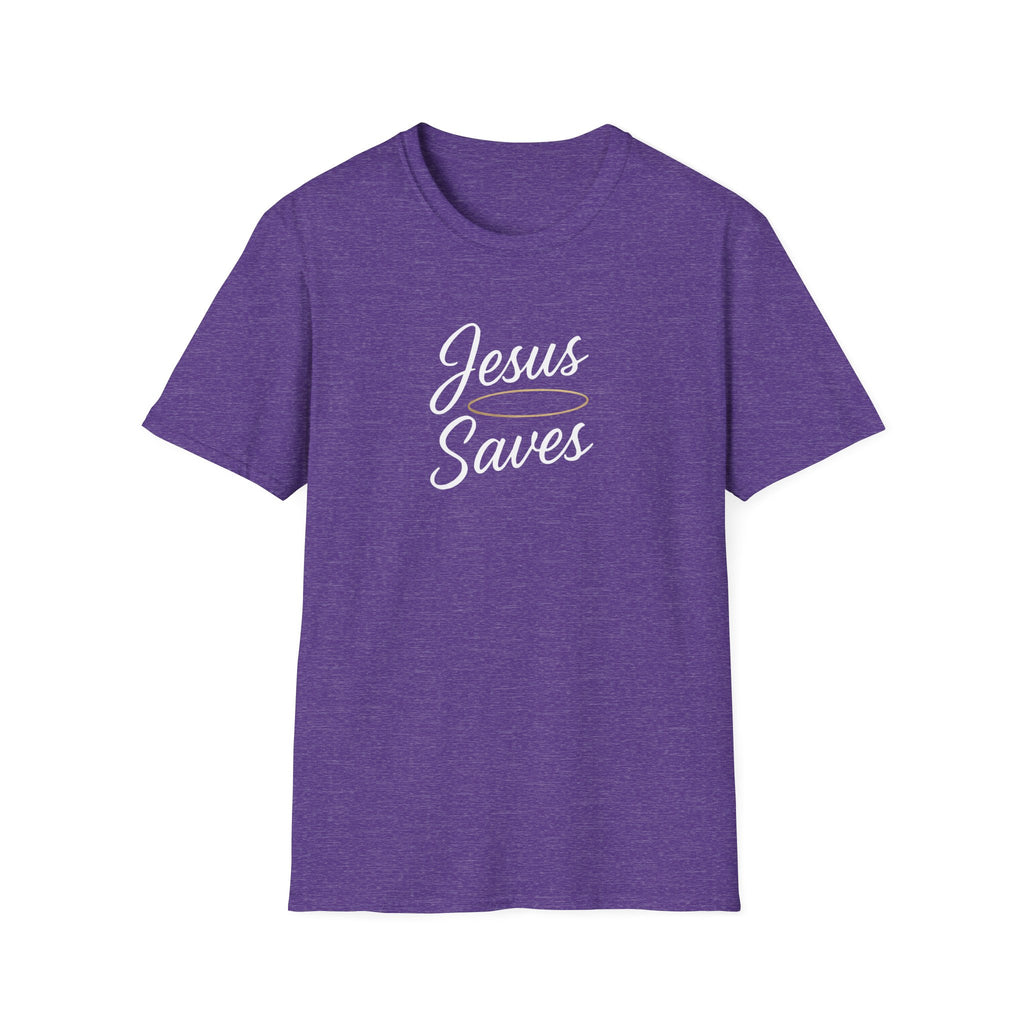 Jesus Saves Halo T-Shirt