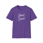 Jesus Saves Halo T-Shirt