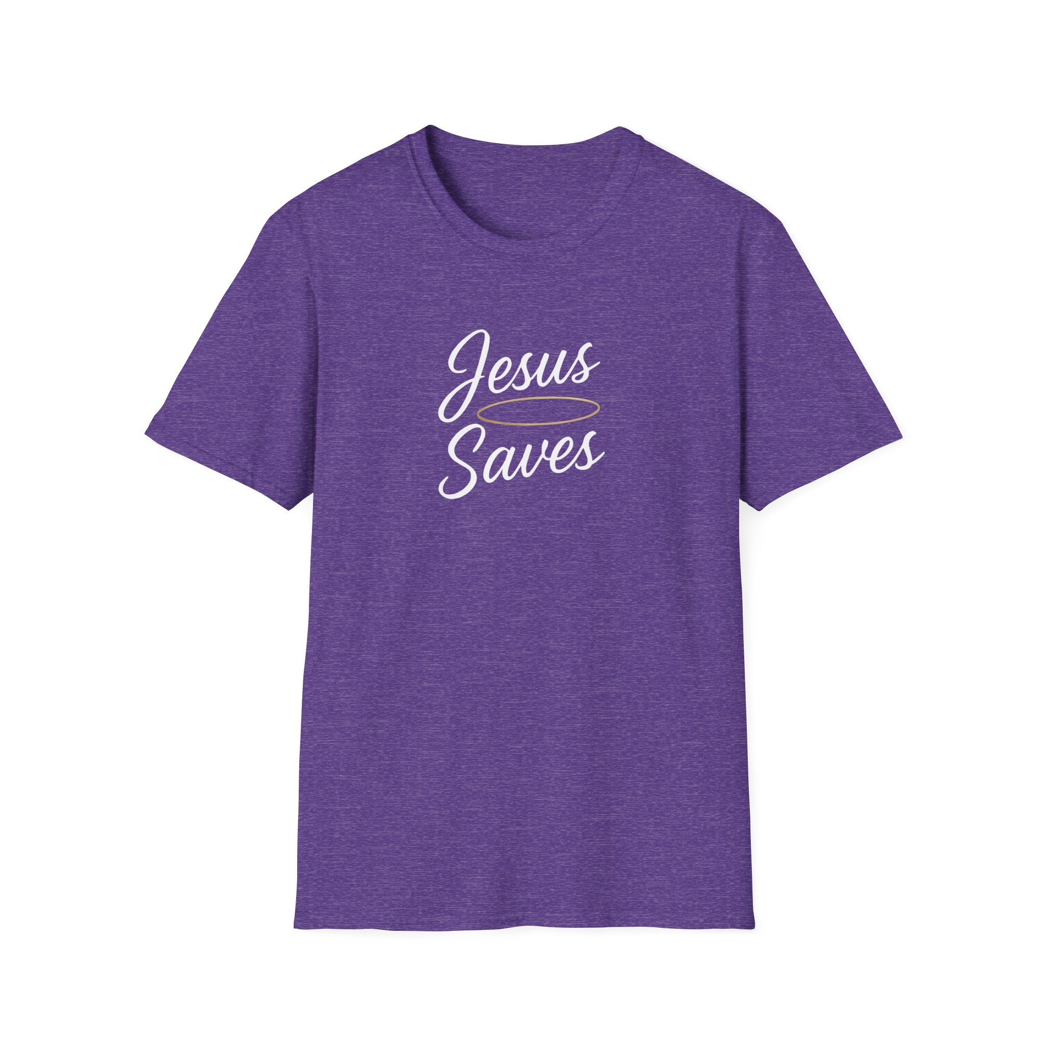 Jesus Saves Halo T-Shirt