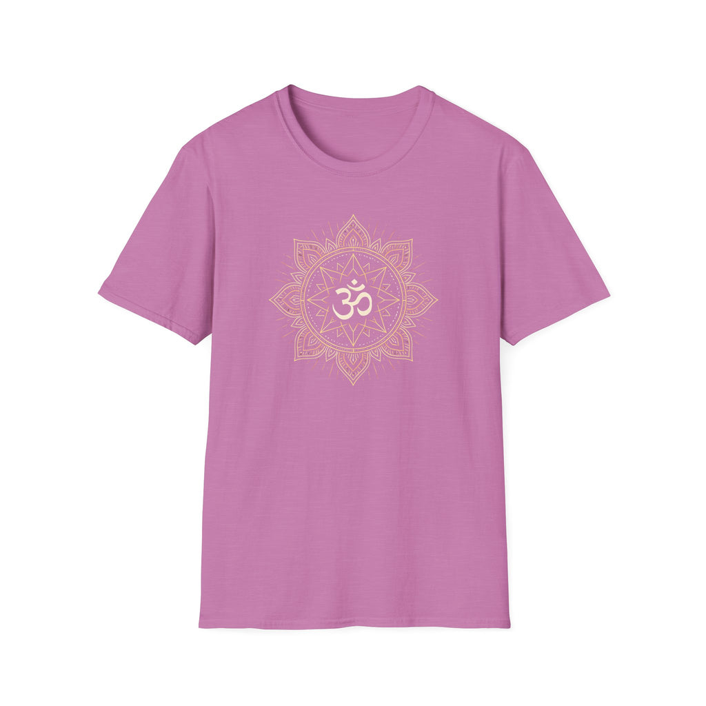 Golden Om Mandala T-Shirt