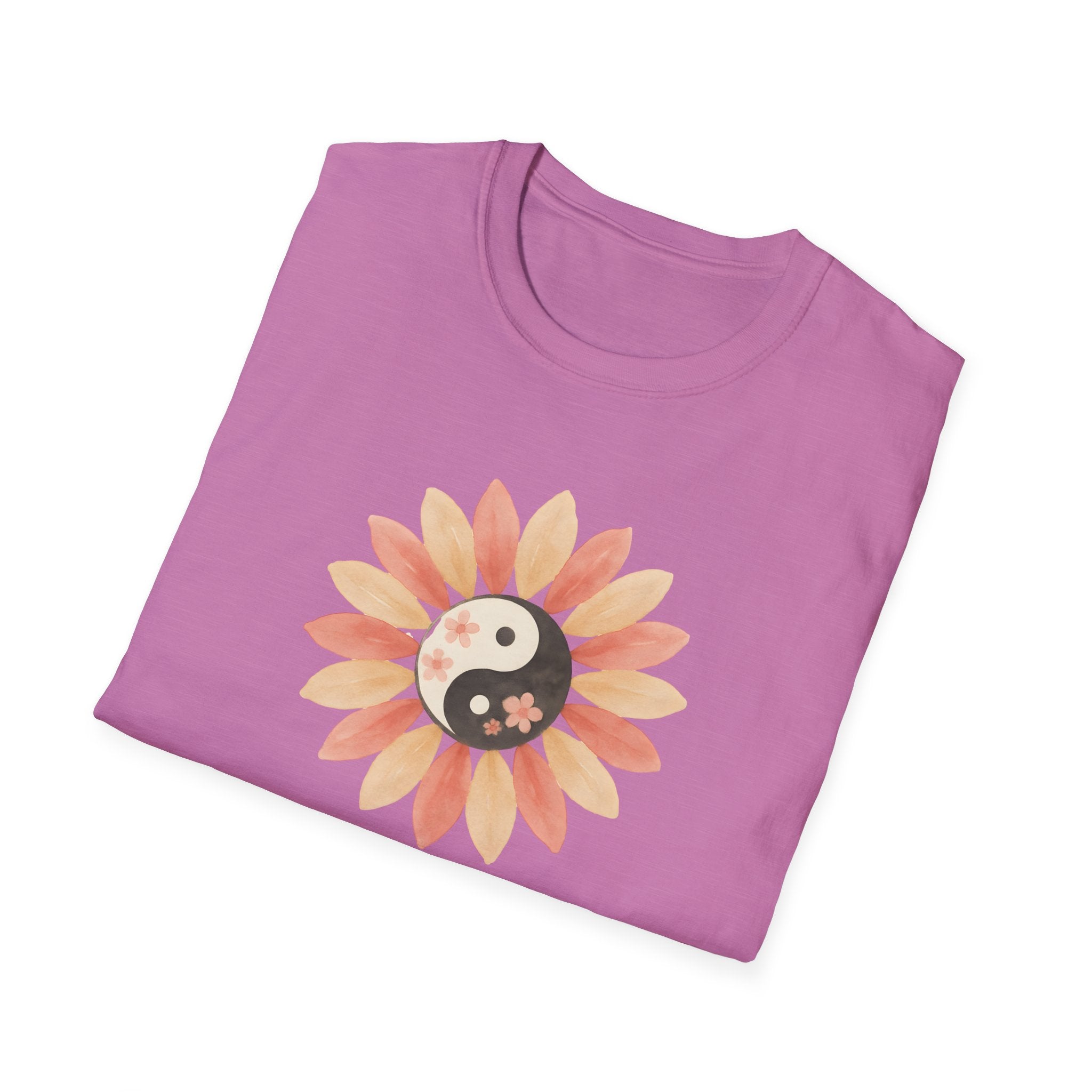 Yin Yang Flower T-Shirt