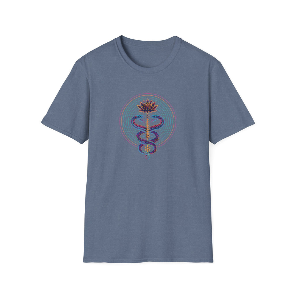 Serpents Around Lotus T-Shirt