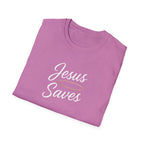 Jesus Saves Halo T-Shirt