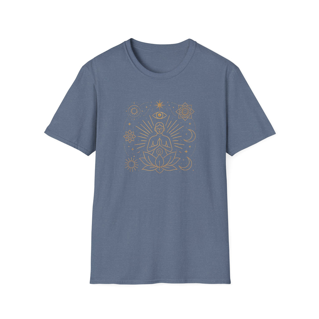 Celestial lotus meditation T-Shirt