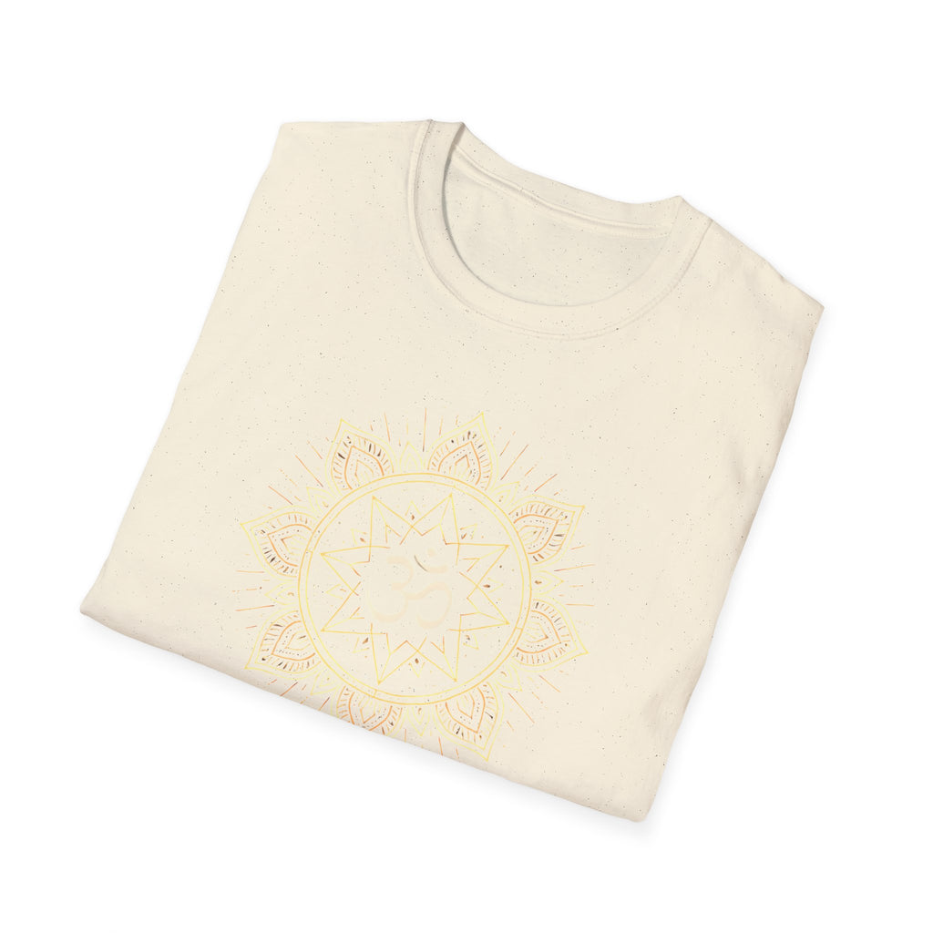 Golden Om Mandala T-Shirt