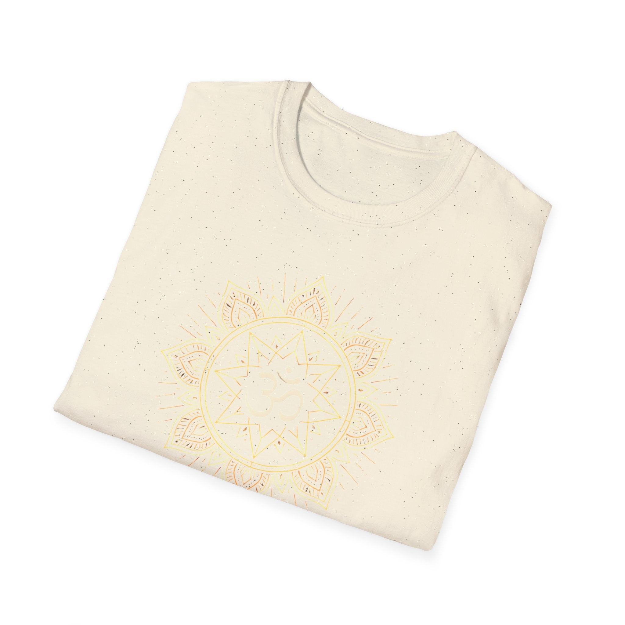 Golden Om Mandala T-Shirt