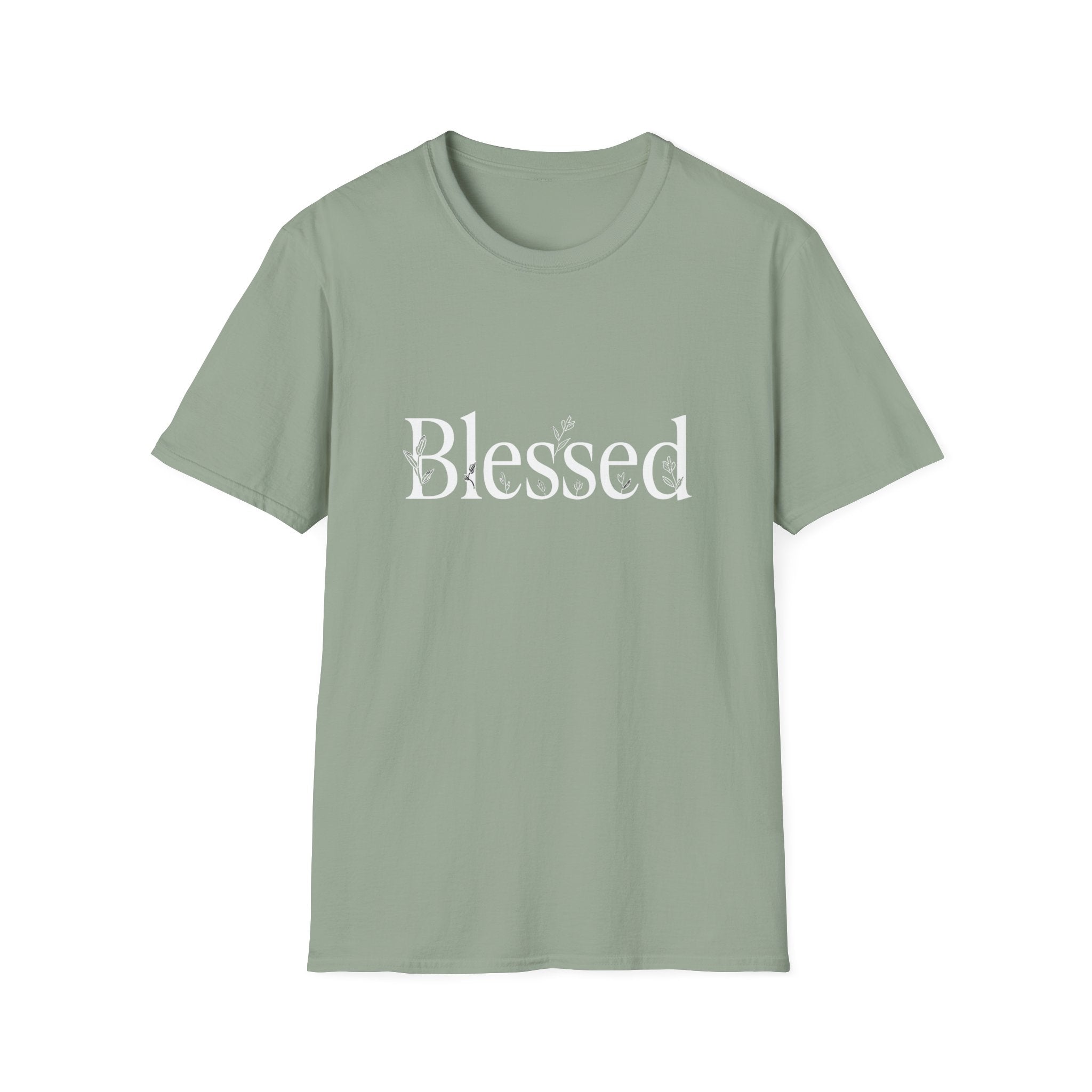 Blessed Floral Logo T-Shirt