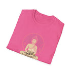 Golden Meditating Buddha T-Shirt