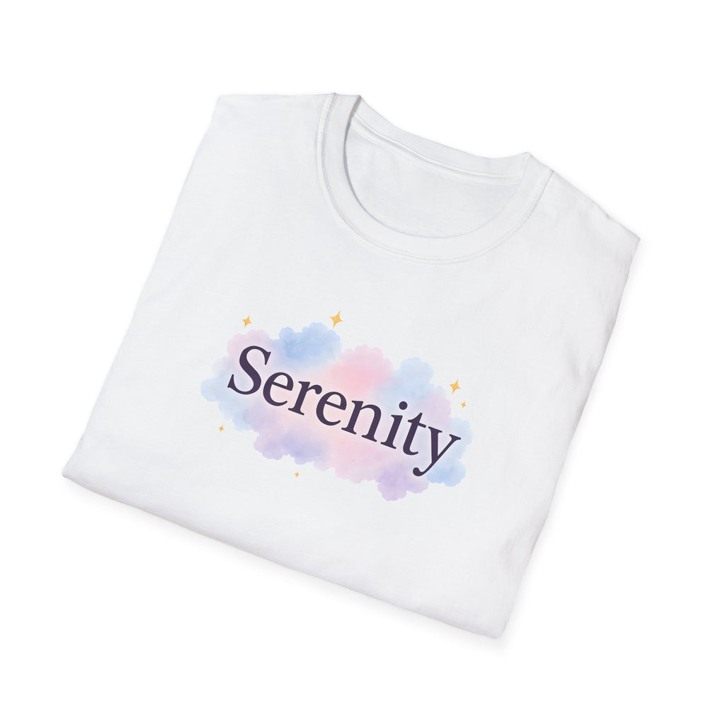 Serenity Cloud Illustration T-Shirt