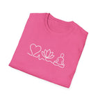 Heart Lotus Meditation T-Shirt