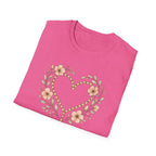 Floral Heart Rosary T-Shirt
