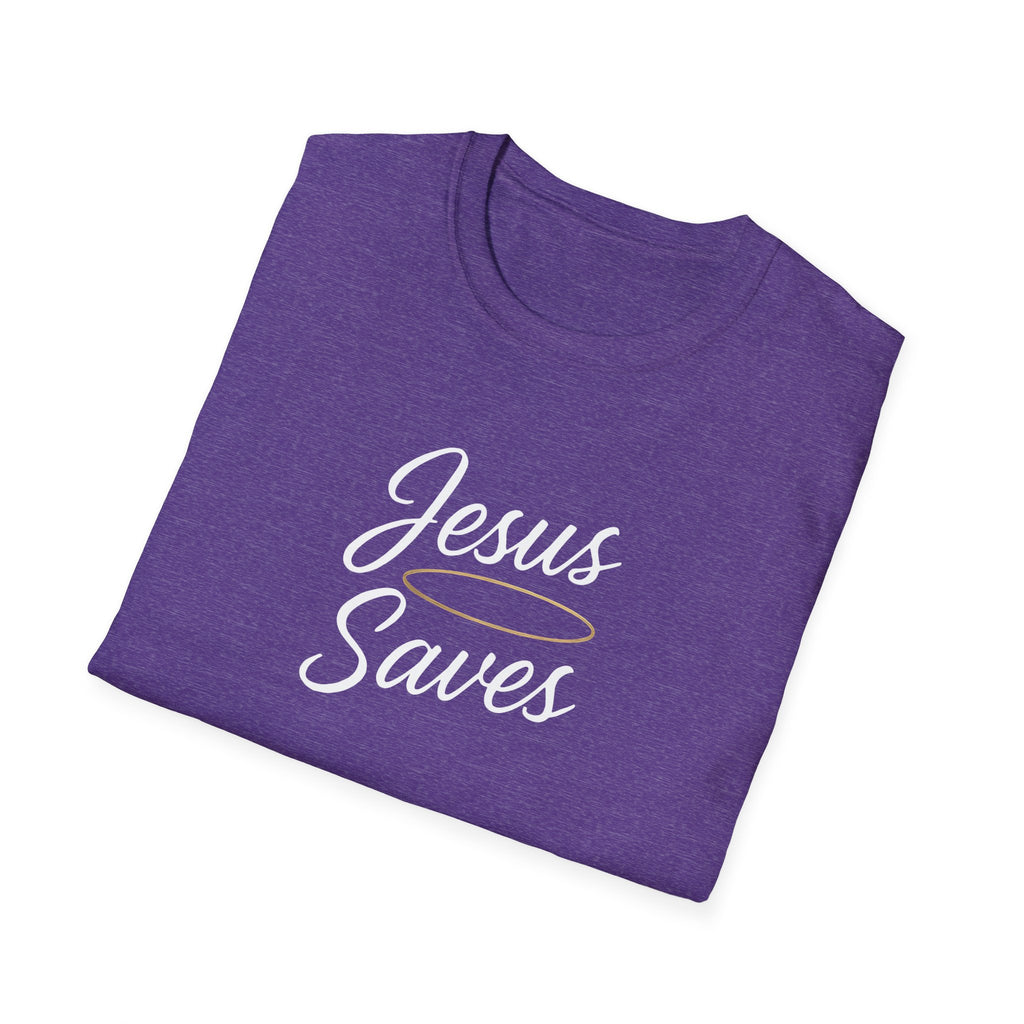 Jesus Saves Halo T-Shirt