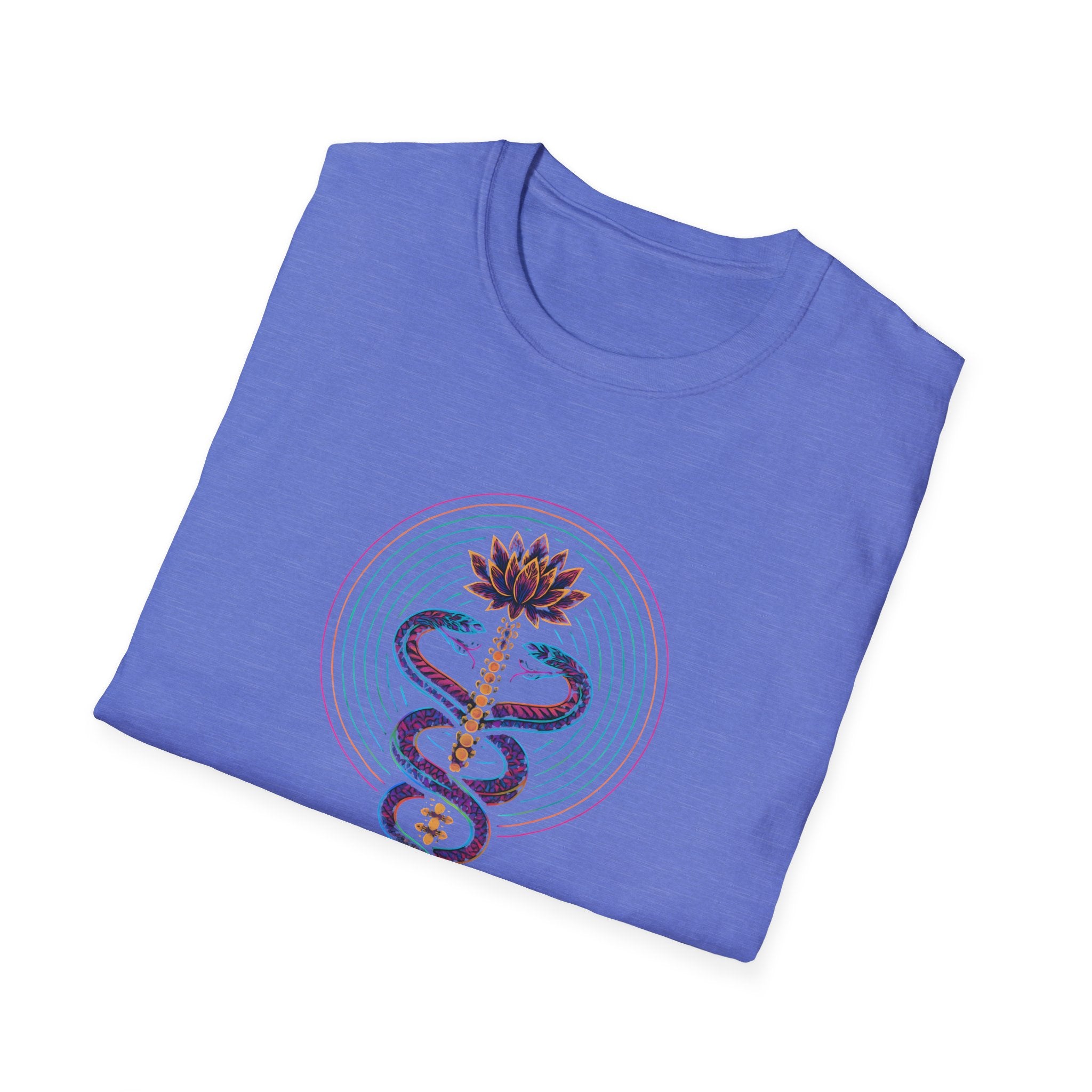 Serpents Around Lotus T-Shirt