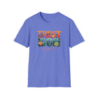 Trust God Floral Design T-Shirt