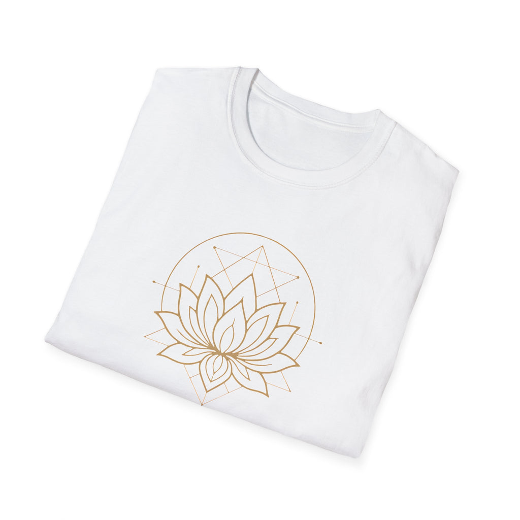 Golden lotus mandala T-Shirt