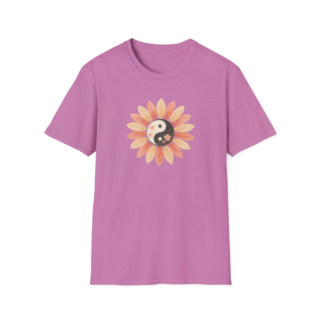 Yin Yang Flower T-Shirt