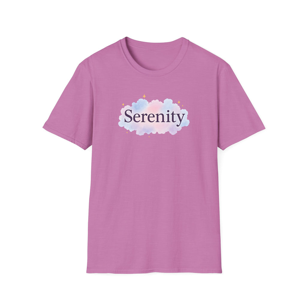 Serenity Cloud Illustration T-Shirt