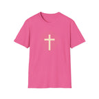 Radiant gold cross T-Shirt