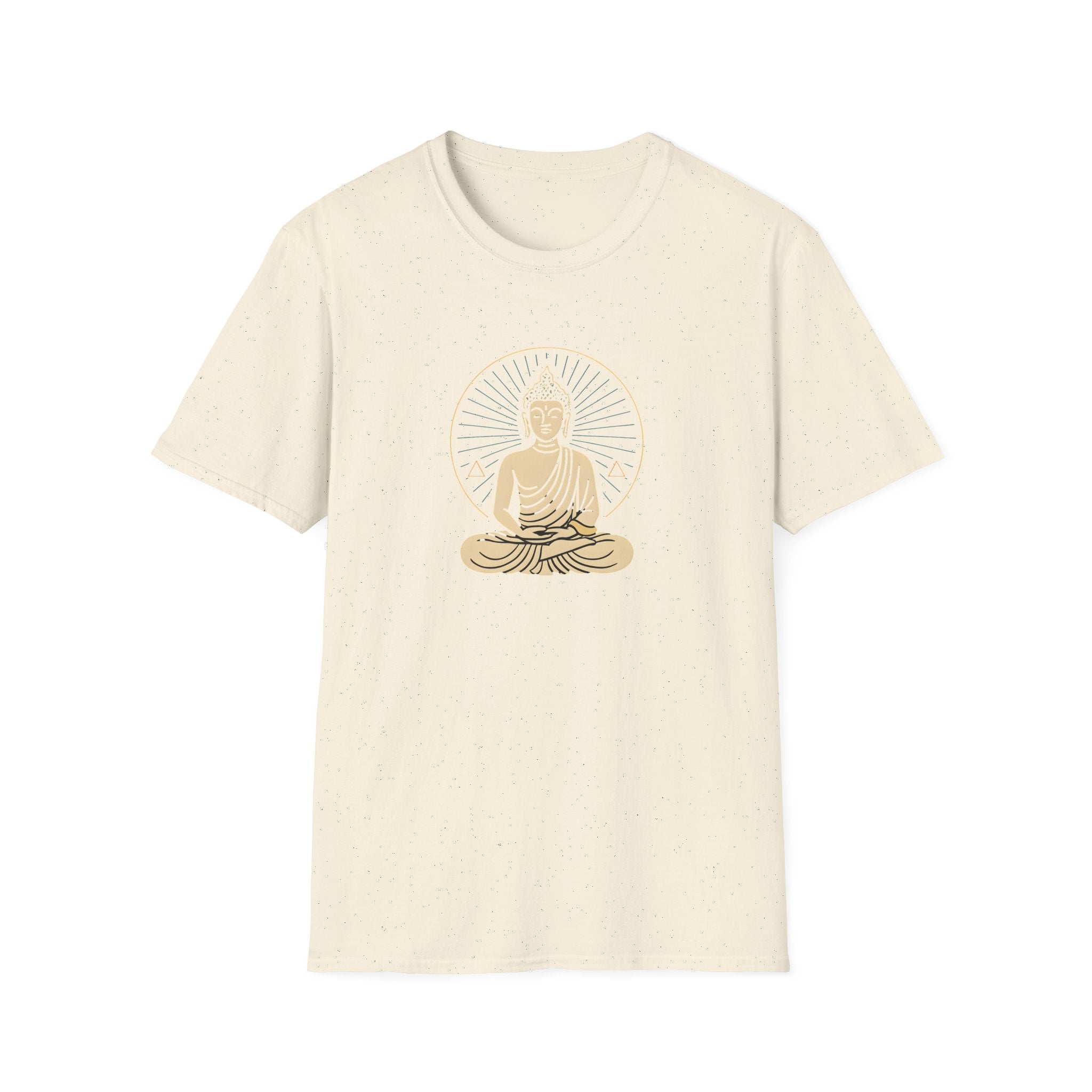 Golden Meditating Buddha T-Shirt