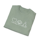 Heart Lotus Meditation T-Shirt