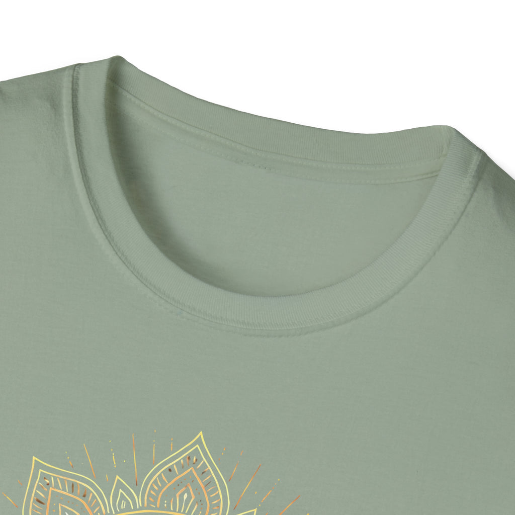 Golden Om Mandala T-Shirt