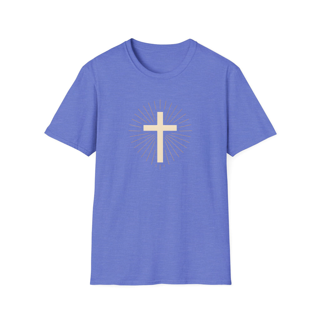 Radiant gold cross T-Shirt