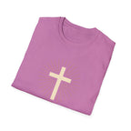 Radiant gold cross T-Shirt