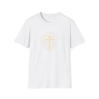 Radiant gold cross T-Shirt