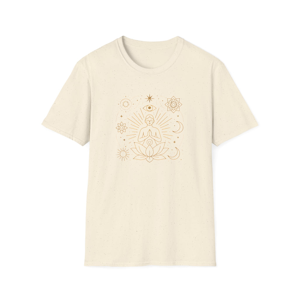 Celestial lotus meditation T-Shirt