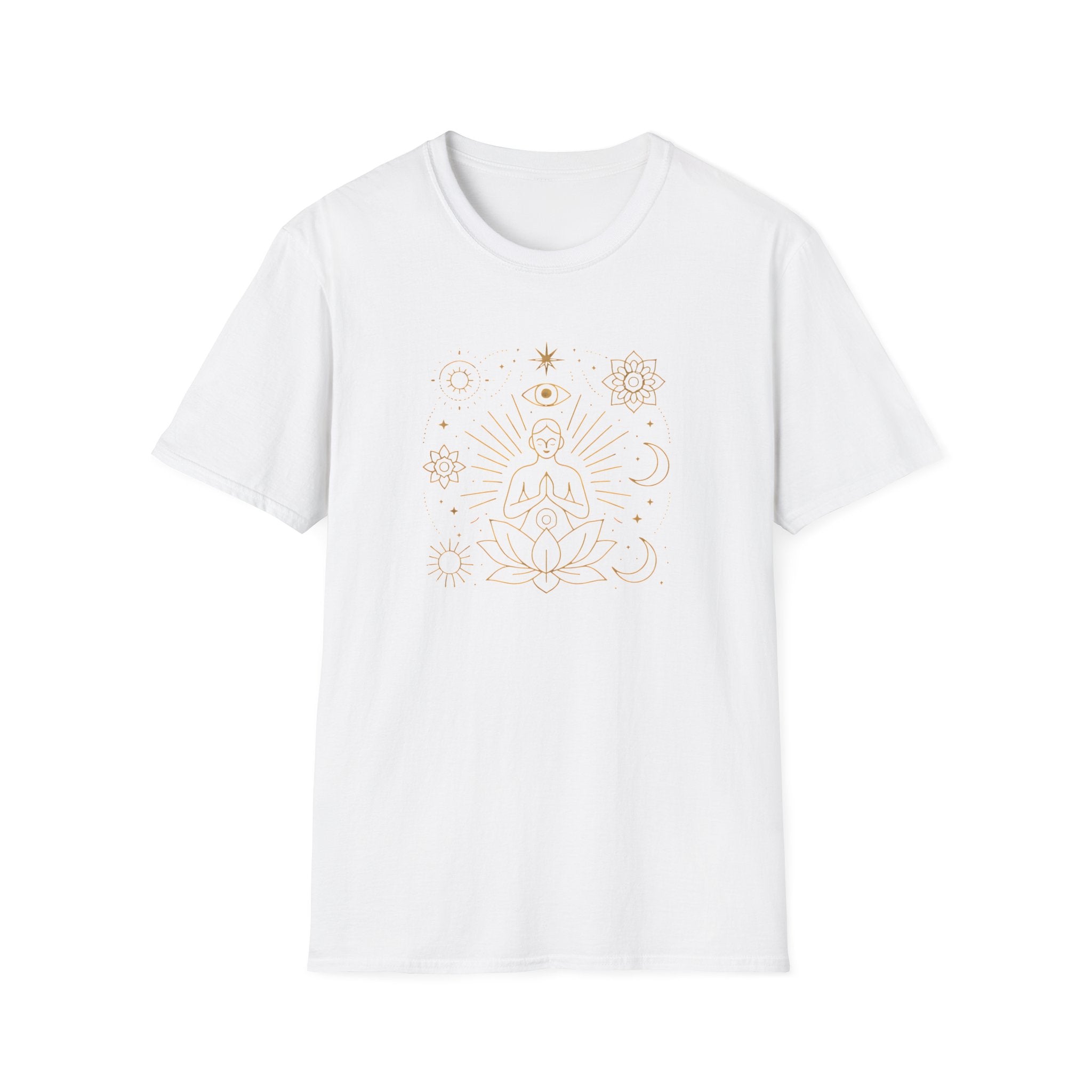 Celestial lotus meditation T-Shirt