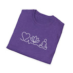 Heart Lotus Meditation T-Shirt