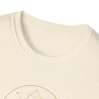 Golden lotus mandala T-Shirt