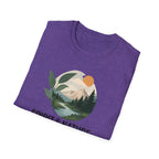 Mountain River Landscape T-Shirt
