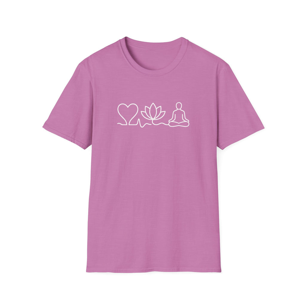 Heart Lotus Meditation T-Shirt